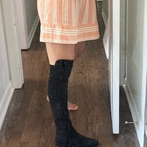 Stuart weitzman. Black knee length boots size 6.5